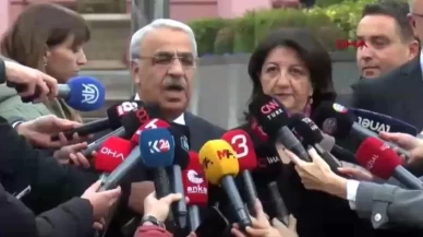 DEM heyeti, Adalet Bakanı Tunç'u ziyaret etti!