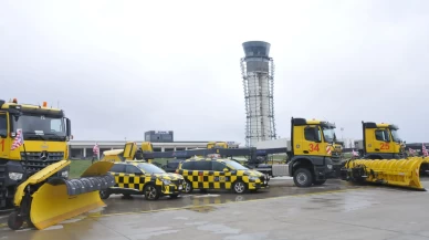 Sabiha Gökçen’de kış alarmı: 72 araç, 125 personel göreve hazır