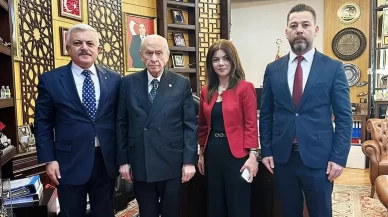MHP'li Tuncay Batı’dan MHP Lideri Devlet Bahçeli’ye sunum!