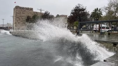 Meteoroloji uyardı:Güney Ege ile Batı Akdeniz için fırtına