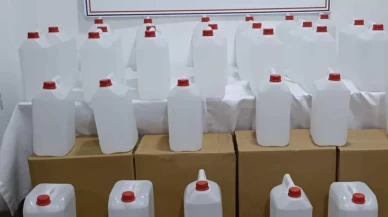 Kocaeli'de 380 litre etil alkol ele geçirildi