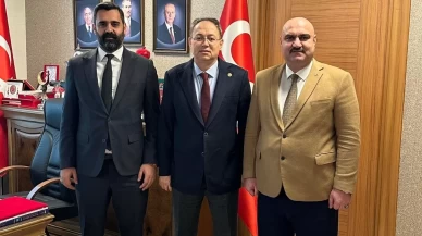 MHP’li Topsakal'a Irak Türkmen Cephesi'nden anlamlı ziyaret: "Türkmen davası haritaları aşan, kardeşliğin adı"