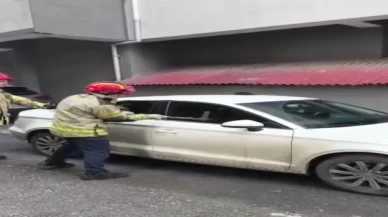 Pendik’te korkutan olay! Çocuk mahsur kaldı