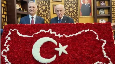 MHP KAÇEP teşkilatından MHP Lideri Devlet Bahçeli'ye anlamlı hediye