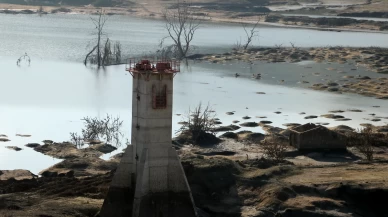 Tekirdağ'da Naip Barajı'ndan su alımı geçici olarak durduruldu