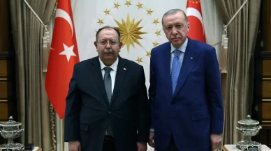 Cumhurbaşkanı Erdoğan, YSK Başkanı Yener'i kabul etti