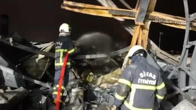 Kırıkkale’de fabrika yangını!