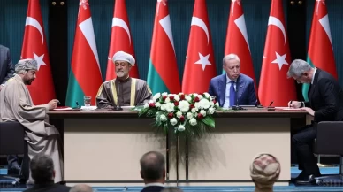 Türkiye-Umman arasında 17 anlaşma