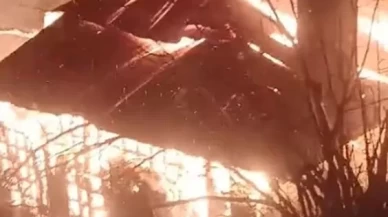 Ordu'da korkutan yangın