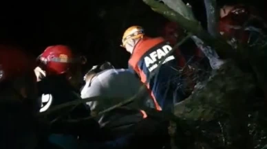 Bursa’da ormanda mahsur kalan 58 yaşındaki adam ekipler tarafından kurtarıldı