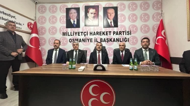 Milli Eğitim Bakanı Tekin, MHP Osmaniye teşkilatını ziyaret etti