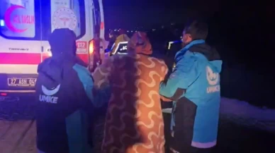 Karla kapanan köyde doğum alarmı: UMKE zamanla yarıştı