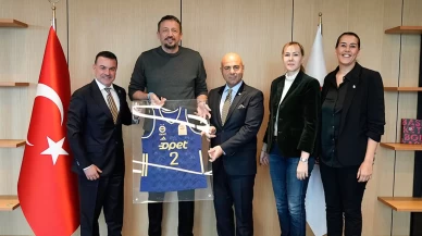 Fenerbahçe yönetiminden TBF’ye resmi ziyaret