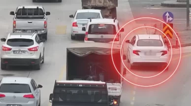 Trafikte kaynak yapanlar yandı!