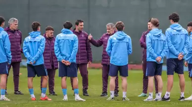 Trabzonspor, Süper Lig'deki Beşiktaş maçı hazırlıklarını sürdürdü