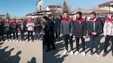 Kınalı kuzular dualarla askere uğurlandı