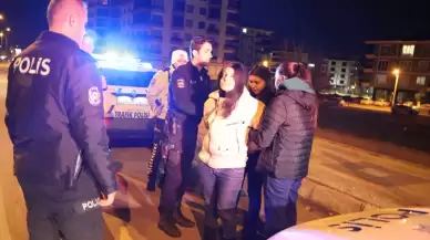 Aksaray’da akılalmaz olay! Genç kadın polisi alarma geçirdi