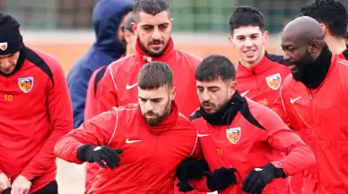 Kayserispor, Eyüpspor maçı için hazırlıklarını sürdürüyor