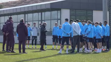 Trabzonspor, Beşiktaş maçı için hazırlıklara başladı