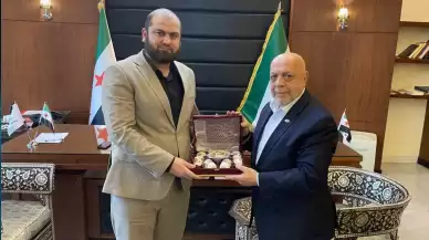 HAK-İŞ Genel Başkanı Arslan, Şam'da