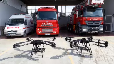 Yerli dron yangınlara müdahele etmeye hazır