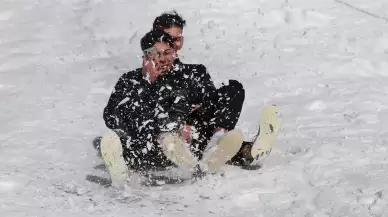 Rize'de "Kardan Adam Kış Festivali" düzenlendi