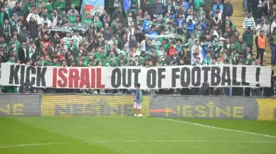 Bursaspor’dan İsrail protestosu