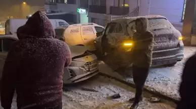 Ordu’da kayan otomobil önündeki otomobile çarptı