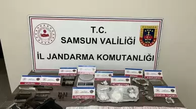 Samsun'da jandarma operasyonu: 1 kişi gözaltında