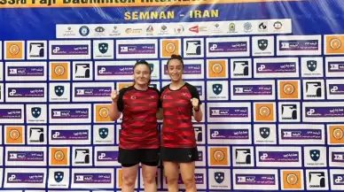 Türk badmintocular, İran'daki turnuvada 3 madalya aldı