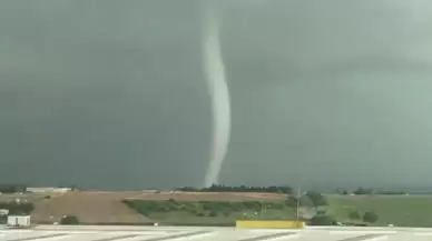 Datça'da hortum çıktı