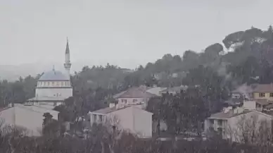 Beykoz'da kar yağışı başladı