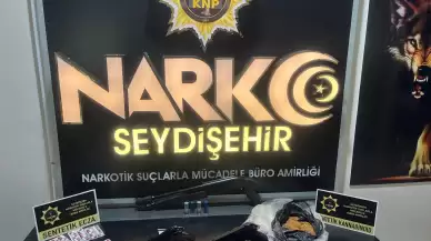 Konya'da uyuşturucu operasyonunda yakalanan zanlı tutuklandı