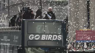 Philadelphia Eagles, Super Bowl zaferini coşkuyla kutladı