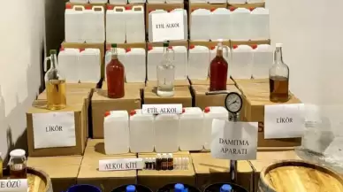 Çanakkale'de sahte alkol operasyonu: 3 gözaltı
