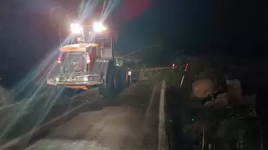 Kastamonu'daki Cide-Bartın yolu ulaşıma açıldı