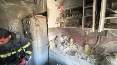 Erzincan'da bir evde çıkan yangın korkuttu: Hasar büyük