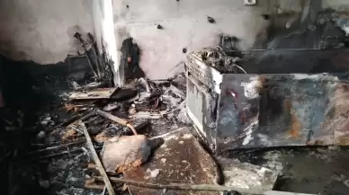 Rize'de bir kişi ev yangınında can verdi