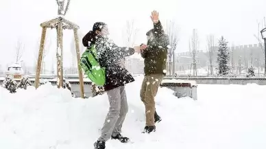 Kar yağışı nedeniyle birçok ilde eğitim durdu! İşte o iller...