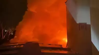 Bursa'da bir restoranda yangın çıktı