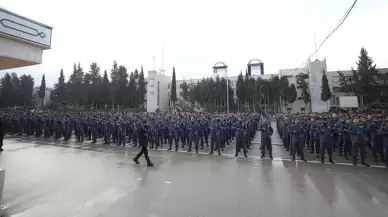 Suriye'de eğitimlerini tamamlayan bin kolluk kuvveti mezun oldu