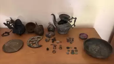 Kayseri'de bir tarihi eser kaçakçısı gözaltına alındı