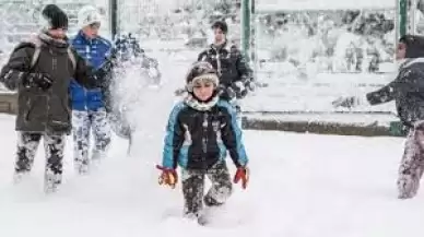 Çorum'un Alaca ilçesinde eğitime kar engeli