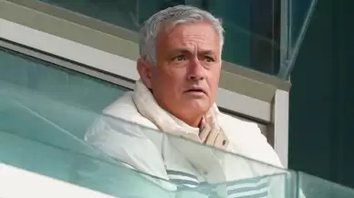 Mourinho, Bodrum FK maçını izlemek için tribündeydi