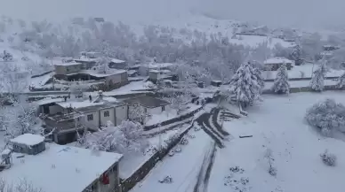 Adıyaman'da yoğun kar yağışı sebebiyle ulaşım olumsuz etkilendi