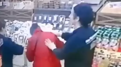 Market çalışanı müşterinin hayatını Heimlich manevrasıyla kurtardı