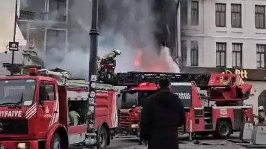 Eminönü'nde restoran yangını