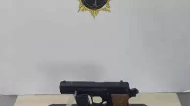 Ruhsatsız silahla yakalanmıştı: Tutuklandı