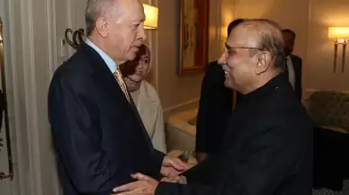 Cumhurbaşkanı Erdoğan, Pakistan Cumhurbaşkanı Zardari ile görüştü