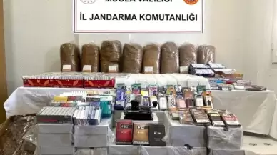 Jandarmadan kaçak tütün operasyonu